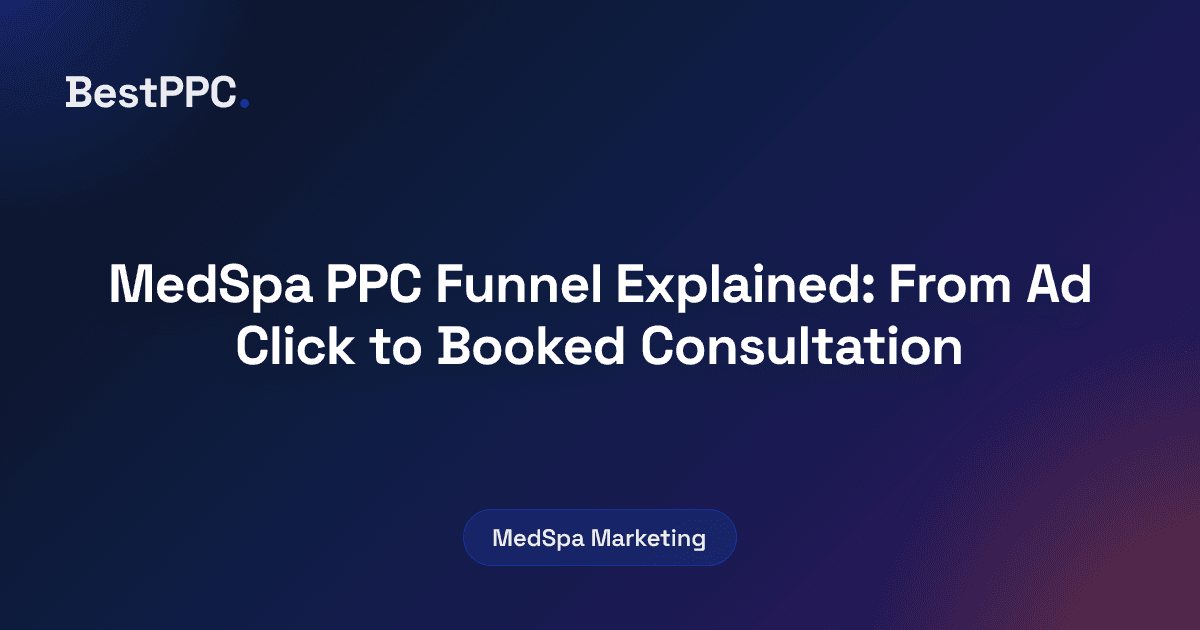 Featured image for MedSpa PPC Funnel Explained: From Ad Click to Booked Consultation